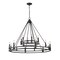 Z-Lite Dennison 18 Light Chandelier, Matte Black 4005-18MB - alternate 1